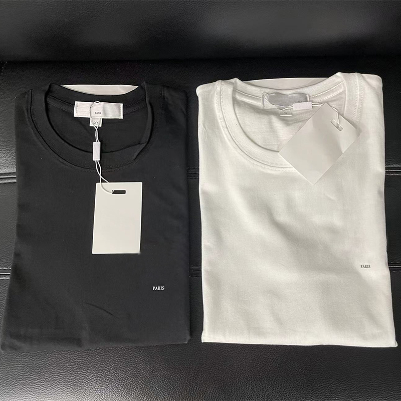 

Summer Women's T-Shirt for Men Women Loose Tees With Letters Print Short Sleeves Men's Designer Casual T-Shirt Size -4XL, Black