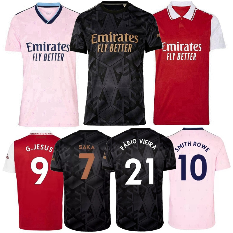 

Player Fans version G.JESUS TOMIYASU FABIO VIERA soccer jersey MARTINELLI ODEGAARD Gunners ZINCHENKO SAKA SALIBA ARSen SMITH ROWE 22 23 football men kids shirts, Home player version tight