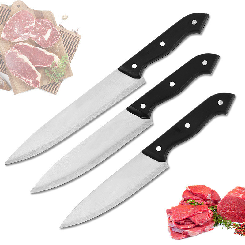 

Stainless Steel Kitchen Knives Paring Chef Fruit 6 7 8 Inch Steak Beef Home Knives