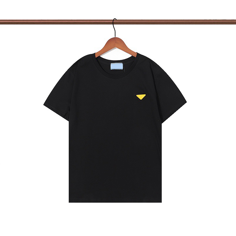 Luxury designer fashion classic Men's T-Shirts Tees cotton men'sT-shirt white black designer polo shirts male S-XXL-image-720461014