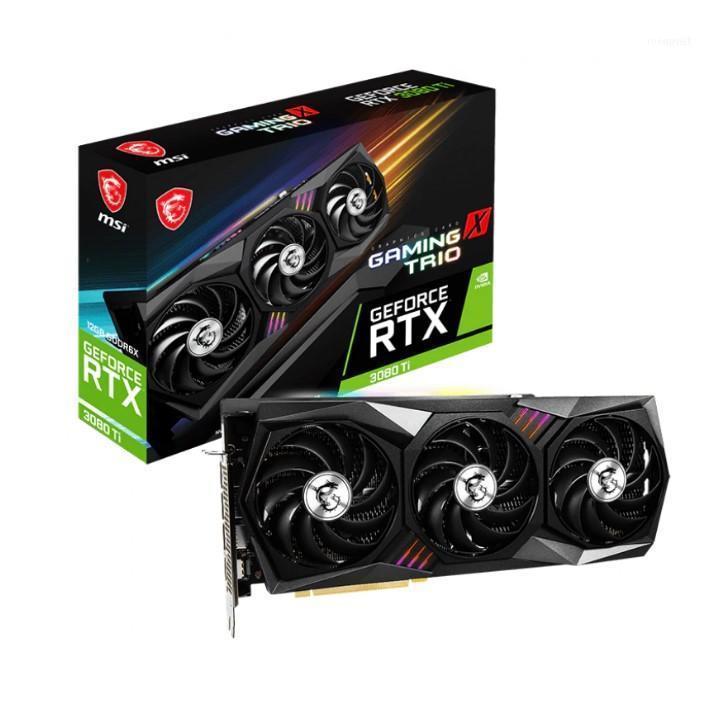 

GeForce RTX 3080 TI GAMING X TRIO 12G Graphics Cards PC GPU Computer 3080TI 1770Mhz 19000Mhz GDDR6