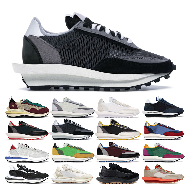 

Vaporwaffle X Blazer Running Shoes for men women LDVWaffle Cool Grey Net Orange Sail Gum Tennis sports sneakers trainers jogging walking, 1 university red