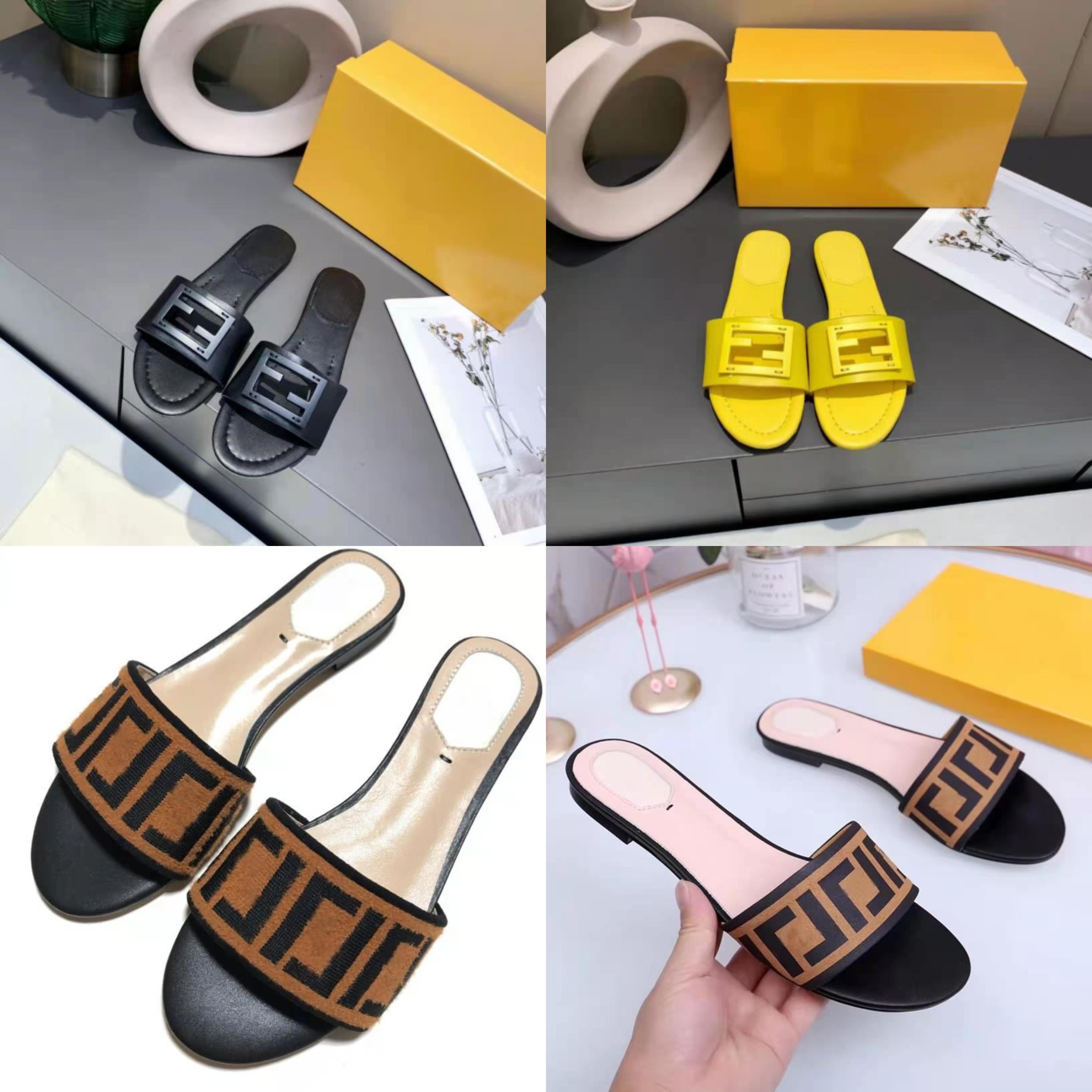 

Women Love Sandals Fashion Womens Platform Gingham Slippers Brown Purple Black Pink Girls Beach Slides, 46