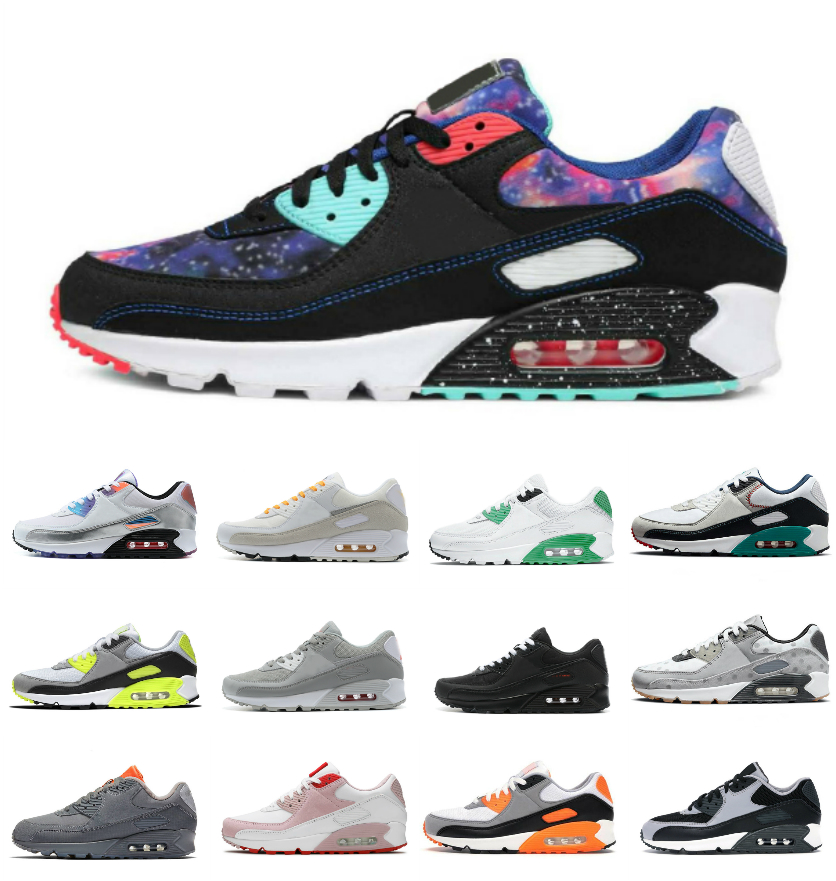 

Classic Max 90 Mens Running SpOrts Shoes Air 90s Triple White Black Red Wolf Grey Polka Dot Infrared Airs Total Orange Laser Blue Hyper Grape Royal Mens Women Sneakers, Bubble package bag