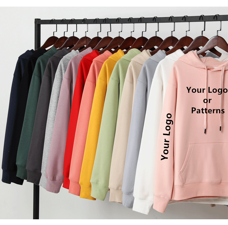 

Oversize French Terry Embroidery Hoodie Custom Printed Logo Embroidered Men Pullover Plain Cotton Blank Heavy Streetwear Hoodies, Yellow