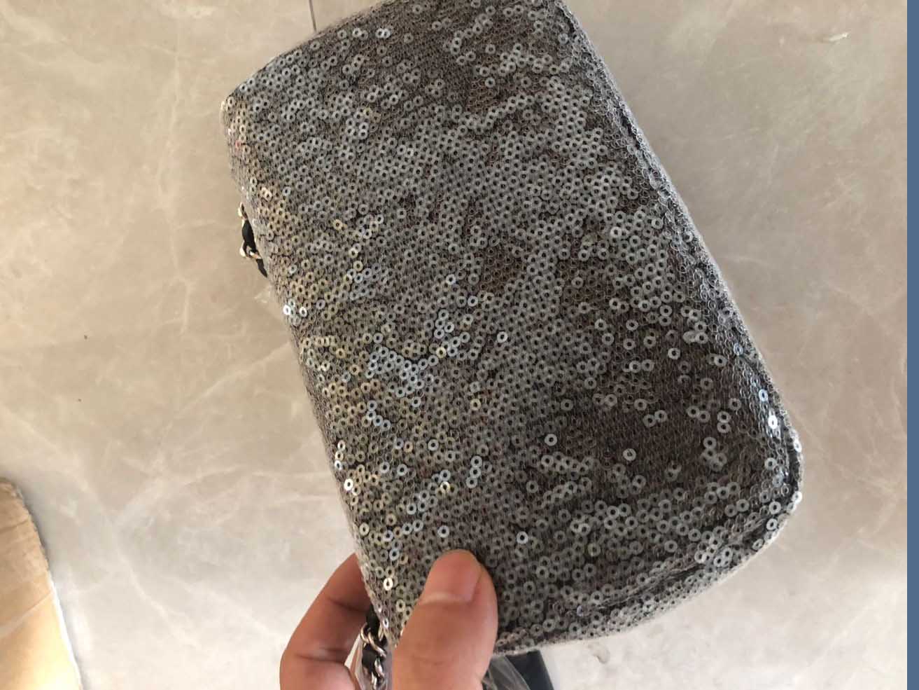 

2022 designer bag high-quality ladies' dinnerbags shiny beaded flip bags sheepskin shoulderbags messenger bags free ship, Pink