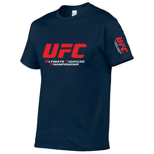 

Men's T-Shirts men's short sleeve T-shirt summer hot selling UFC combat printed cotton round neck Pullover Top, Purple 10