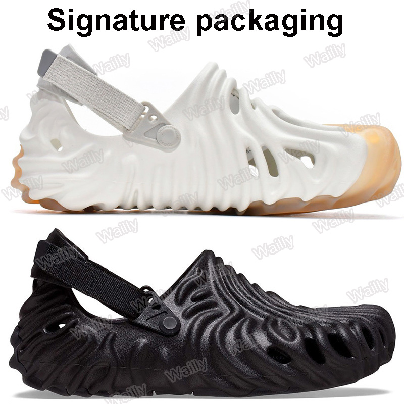 

Signature packaging Pollex Clog Saleke Bembury Croc Sandals Shoes Sasquatch Cucumber Stratus Menemsha Urchin Green Size 13 Men Women Hole Sneakers designer summer