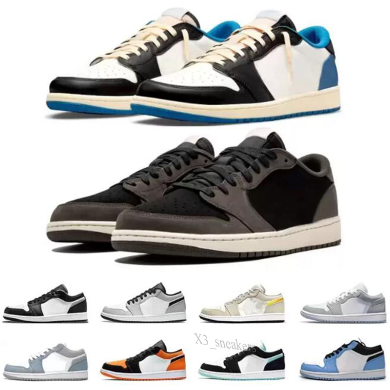 

Jumpman Low 1 Mens 1s Basketball Shoes Women OG Yellow Banned Bred Chicago Black Court Purple Mocha UNC Sneakers Eur 36-45 X22, # 30