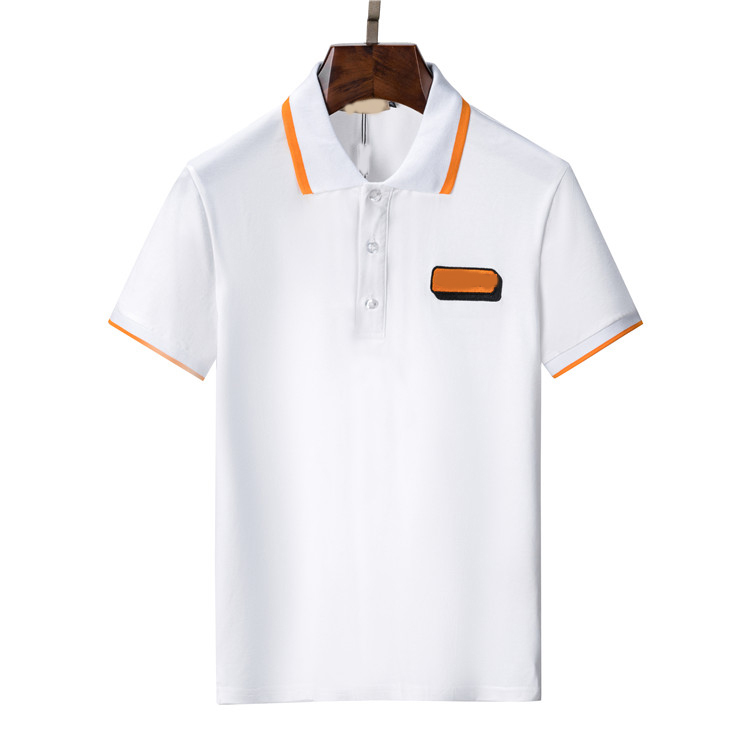 

Mens Stylist Polo Shirts Luxury Italy Men Clothes Short Sleeve Fashion Casual Men's Summer T Shirt Many colors are availableM-XXXL, White