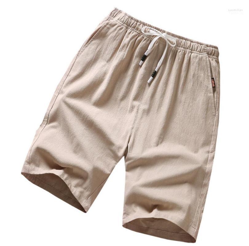 

Men's Shorts Men's Summer Breeches 2022 Cotton Casual Linen Black Hero Boardshorts Homme Classic Brand Clothing Beach Trousers MaleMen's, Red