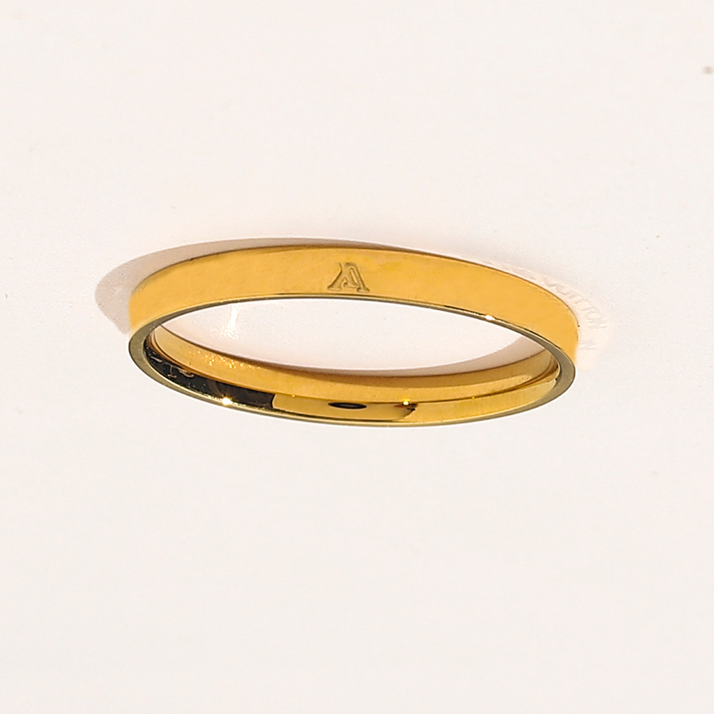 

Fashion Jewelry Designer Rings 18K Gold Plated Stainless Steel Ring Fine Women Love Wedding Supplies Finger Ring Luxury Accessories Wholesale ZG1587