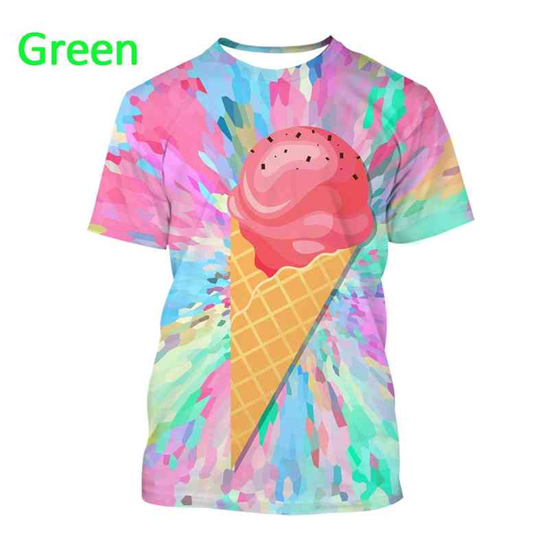

Men' and Women' Fashion T-shirt Summer Fun Printed T-shirt and Soft T-shirt, Beige