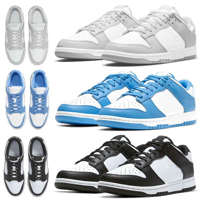 

Big Size 13 Sneakers Low Panda Designer Basketball Shoes Mens Womens Black White Unc Coast Michigan Photon Dust Sports Trainers Eur 36-47, Black white panda 36-47