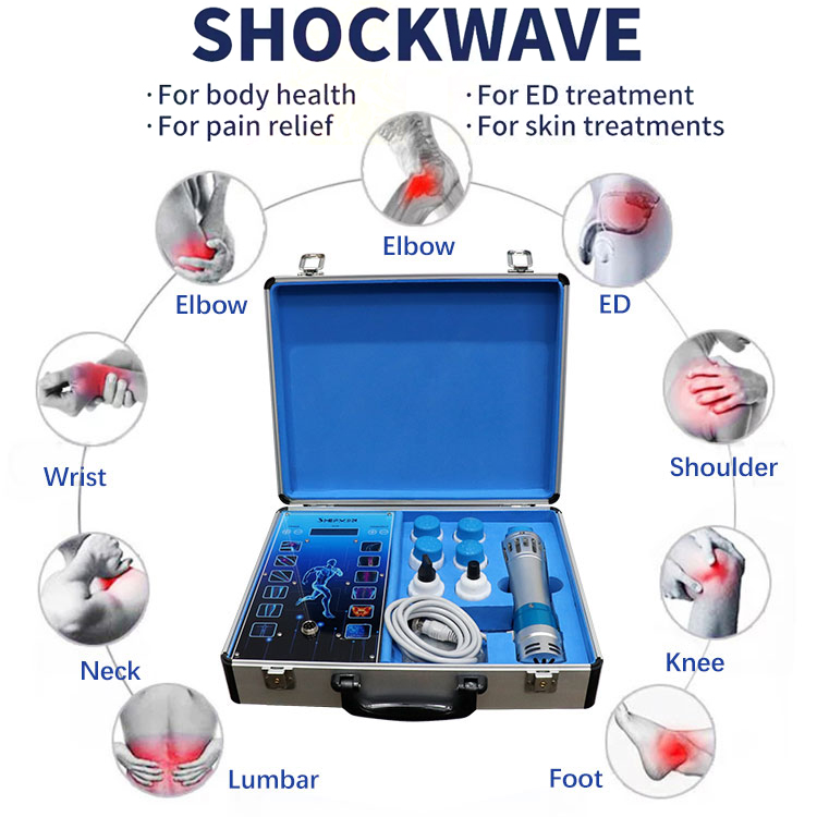 Box Extracorporeal Shockwave Massager Shock Wave ED Treatment Physical Therapy Equipment-image-793652787
