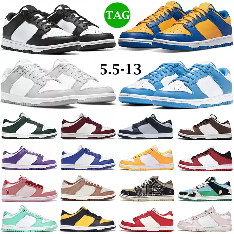 

With Box Casual shoes sneakers Mens panda UNC Team Green Syracuse Mummy Medium Curry Photon Dust Pigeon Kentucky Chicage womens sneakers trainer sports, Ocean blue
