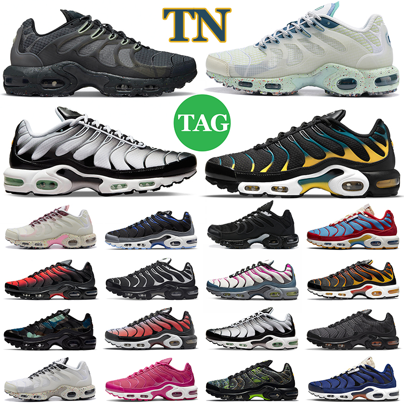 

Terrascape Plus TN Running Shoes TNS Club Teal Yellow Gradients Hot Pink Camo Black Royal Reverse Sunset Women Mens Trainers Sports Sneakers Walking Jogging, 40-46 volcano