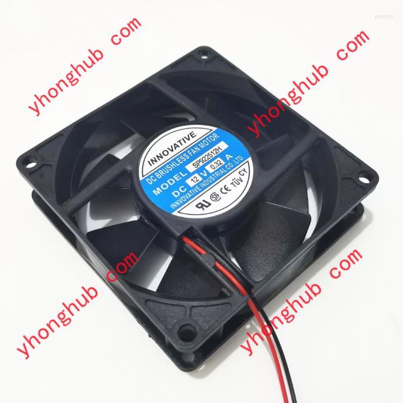 

Fans & Coolings SP922512H DC 12V 0.32A 2-Wire 92x92x25mm Server Cooling FanFans