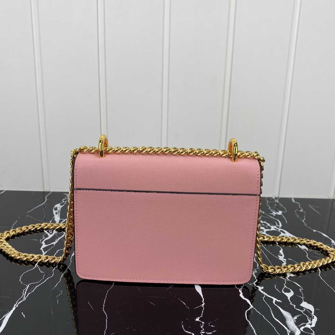 

Designer Chain Shoulder Strap Women Diagonal Bag Trendy 1BD133# Nappa Leather Messenger Bags Fashion All-match Female Evening Bag, Beige