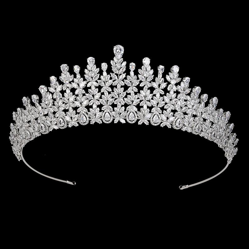 

Hair Clips & Barrettes Headwear And Crown HADIYANA Vintage Classic Ladies Bridal Party Wedding Accessories High-Quality Zircon BC6185 Haarkl