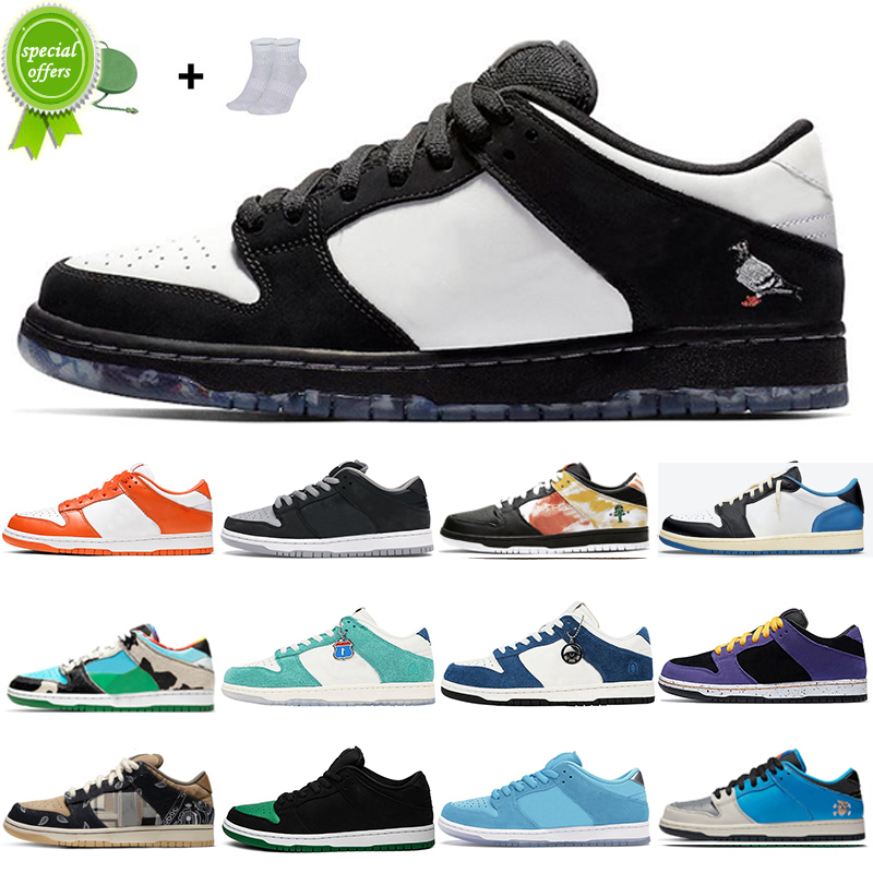 

New Men Panda Pigeon dvnk SB running shoes Women ACG Terra Chicago zapatos dark blue white outdoor sports retroes sneakers size 36-45, Tr sc 95