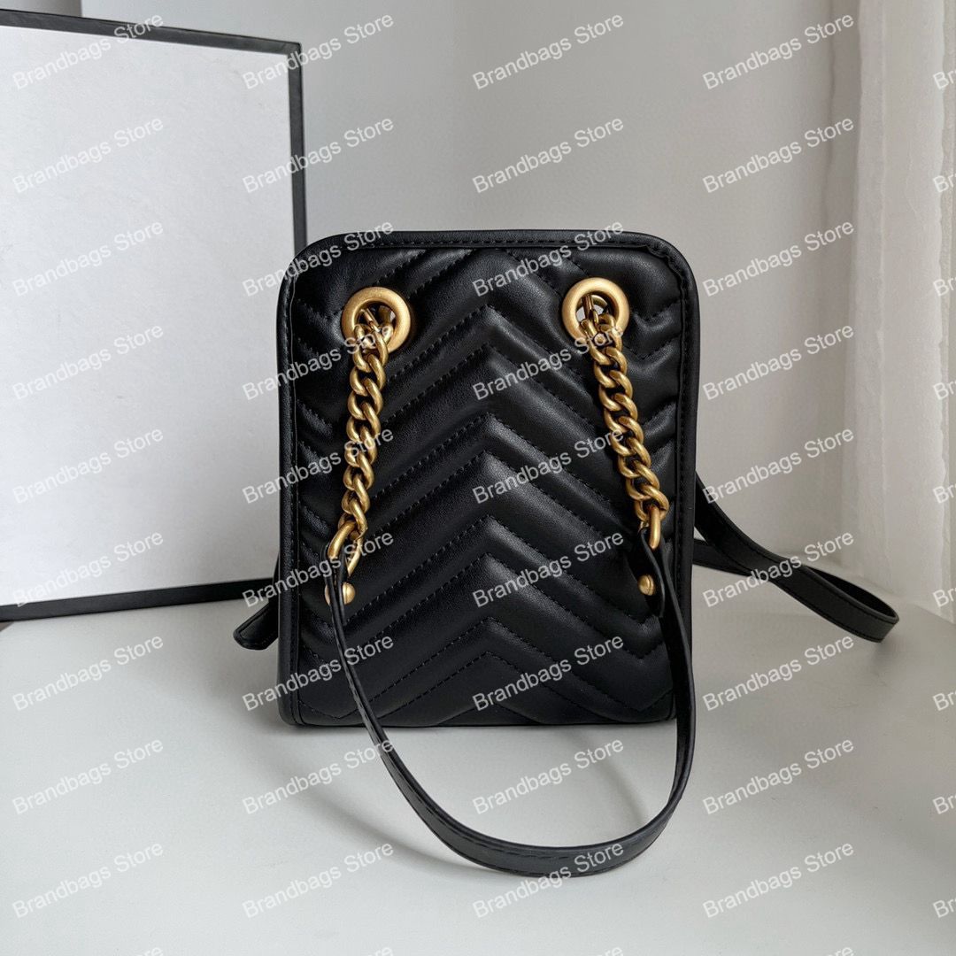 

Women Marmont Chain Totes Bag Shoulder Bags Desinger Luxury Leather Classic Fashion Pochette Small Tote Bags Handbags, Win coupon