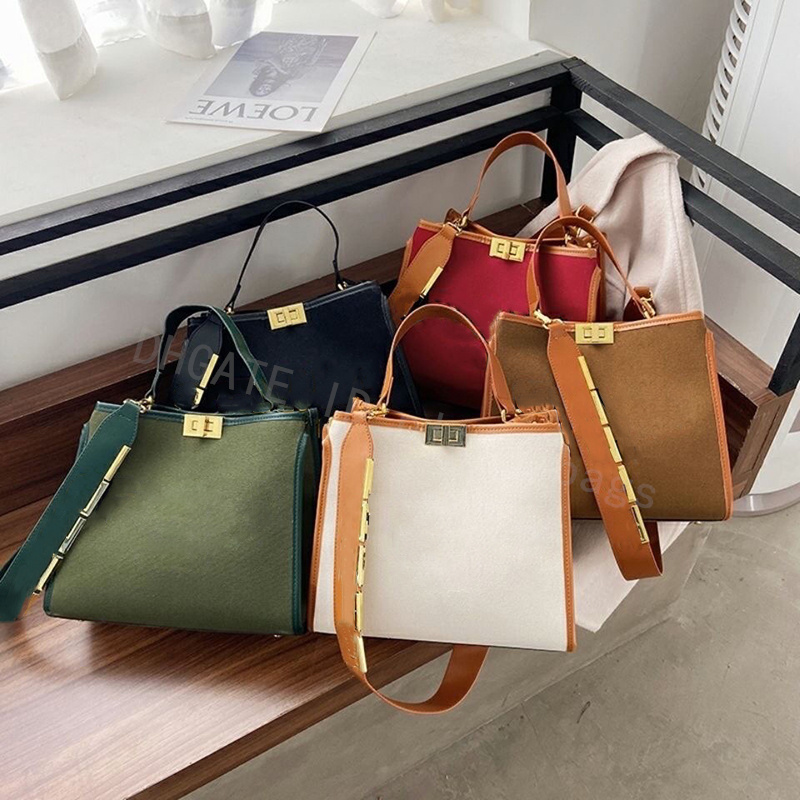 2022 New Luxurys Designers Sac Portefeuille Épaule Femmes shpping Totes Hasp Purse Sac à main grande capacité Fourre-tout Carré Portefeuilles Sac