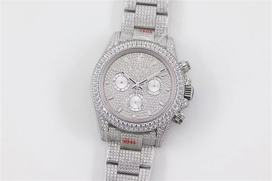 

luxury mens watches 4130 movement watches for men 3255 montre de luxe watch Mosang stone moissanite diamond watchs wristwatch Mechanical automatic 904L x6, Screwdriver 1.2mm [one]