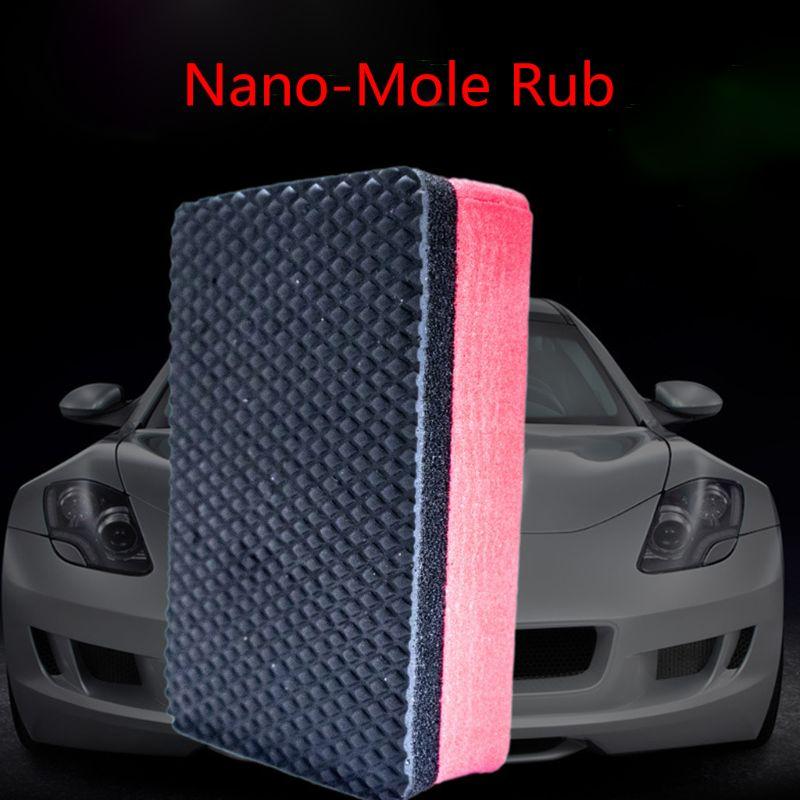 

Car Cleaning Tools 1pc Magic Clay Sponge Bar Pad Block Eraser Wax Polish Tool SuppliesCar