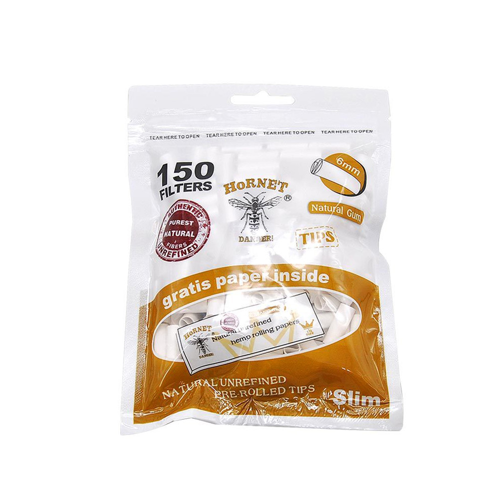 

Smoking Accessories 150PCS Pre-rolled Rolling Filter Tips Paper Cigarette Filter Roll bong