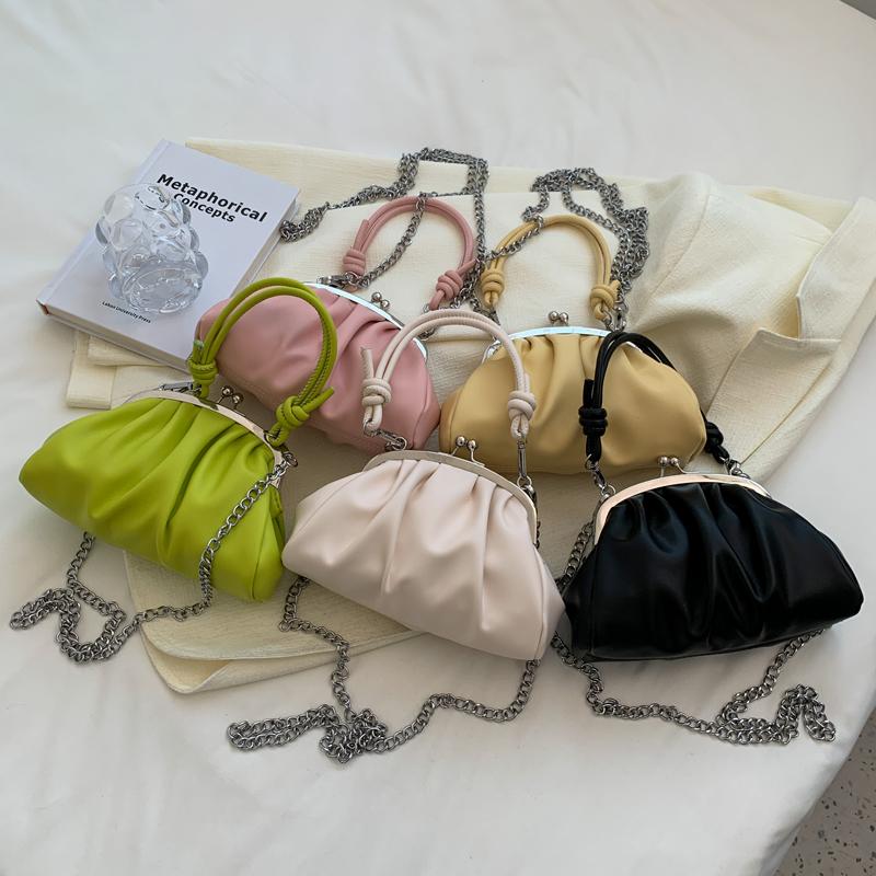 

Evening Bags Wedding Party Clutch Purse Luxury Ladys Handbag Stylish Clip Bag Fashion Chain Women's Shoulder Woman Corssbody BagsEvening, Black