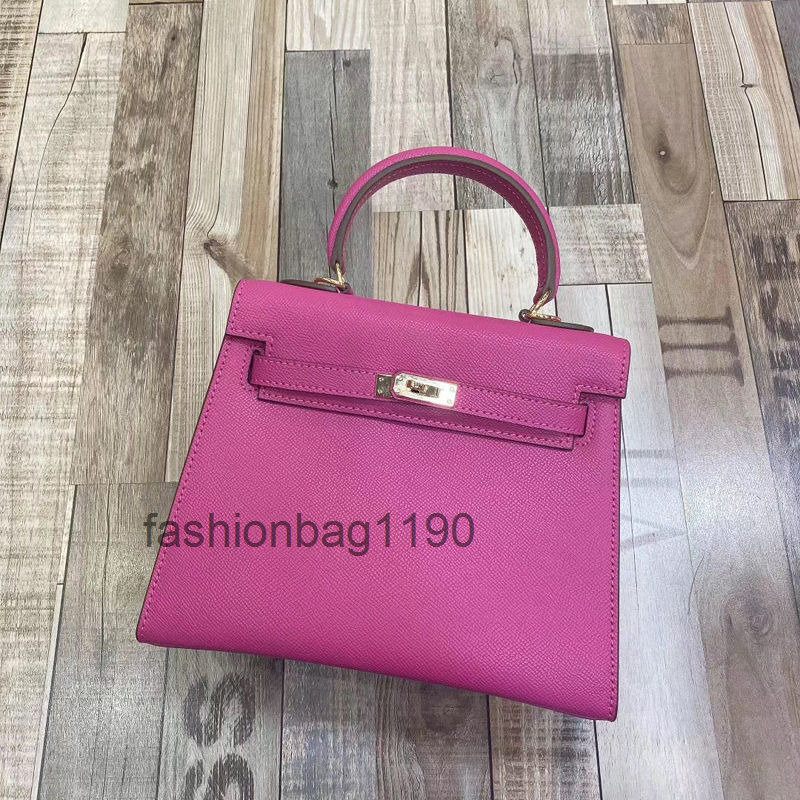 2022 Sacs Femmes sacs à main Herms United States Solid Palm Grain Cowhide Kellies verrouiller l'épaule en cuir féminine Wdujphz
