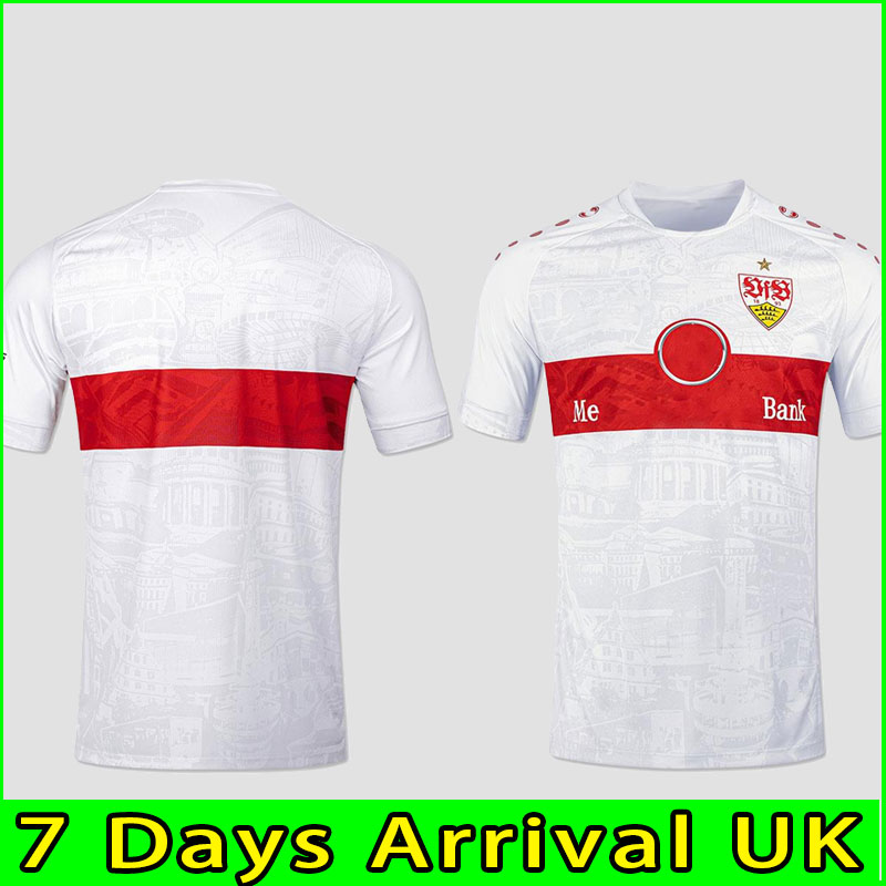 22 23 VFB STUTTGART SOCCER JERSEY 2022 2023 Home Away Kalajdzic Didavi Maillots de Foot Silas Gonzalea Mangala Football Shirt Kits