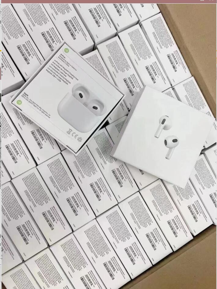

AP6 Apple AirPods Pro 2 Air Gen 3 AP3 AP2 H1 Chip Transparency Metal Hinge Cases Wireless Charging ANC Bluetooth Headphones pk Pods 2 AP Pro AP2 W1 Earbuds 2nd Generation