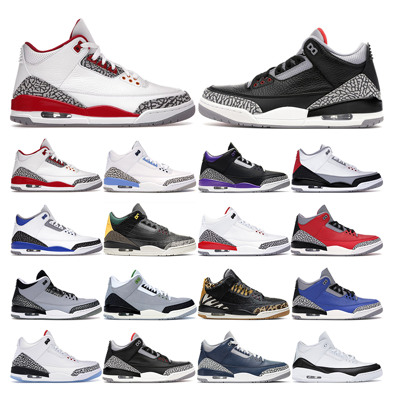 

retro basketball shoes Cardinal Red 3s Black white Cement Tinker Cool Grey Racer Blue midnight blue mens trainers sports sneakers, 11
