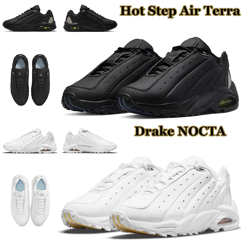

Hot Step Terra X Darke NOCTA Running Shoe Men Women Triple Black White Mens Trainers Outdoor Sports Sneakers Size 36-45