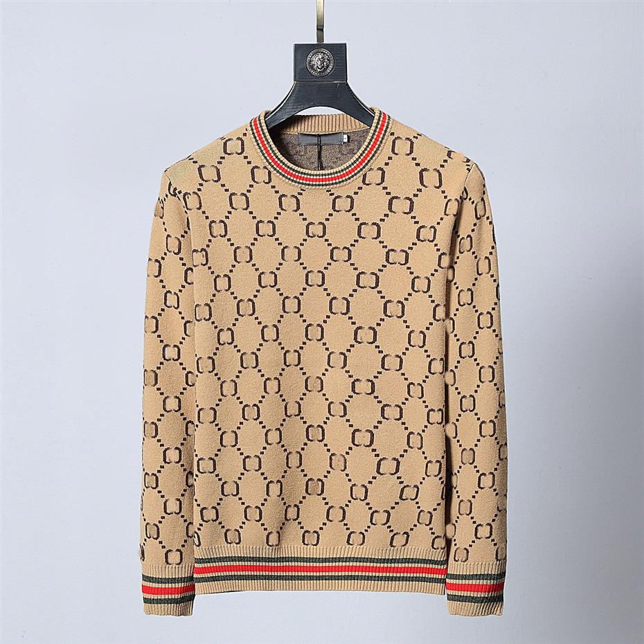 2021 Chandails pour hommes célèbres Fashion Menss High Quality Casual Round Round Manchers Pullages Men de femme Sweat à sweat à soupe de lettres