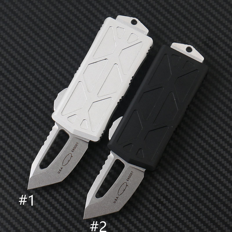 

4 Models Exocet Mini Bounty Hunter S/N Out of Front Knife Automatic Pocket Knives EDC Tools UT85 UTX85 204P