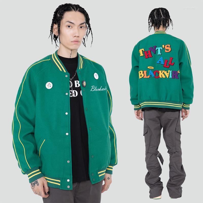 

Men's Vests Stripe Patchwork Stars Mens Jackets Windbreaker Outwear High Quality Harajuku Casual Hip Hop 2022 Jacket Men Stra22, Black