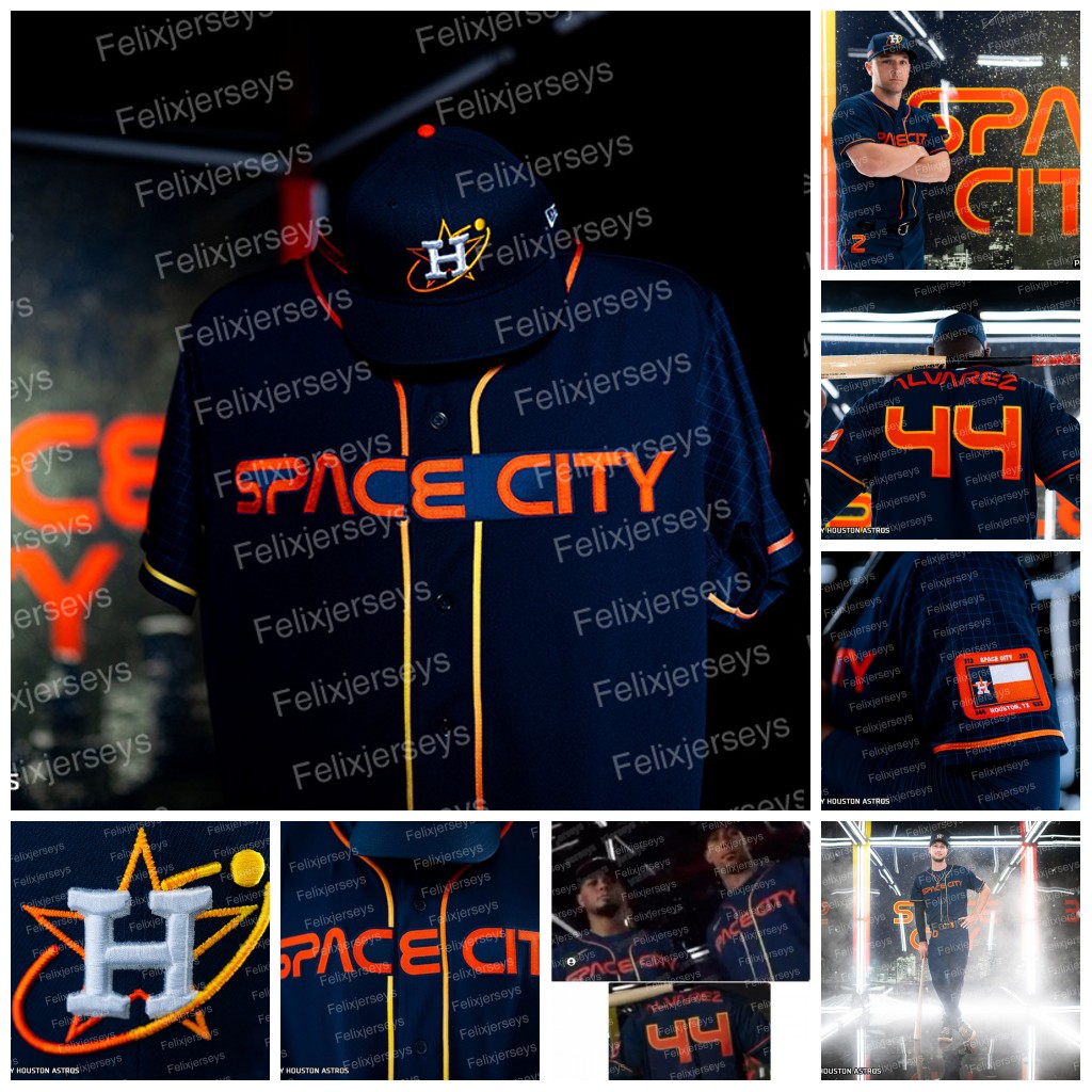 

44 Yordan Alvarez Astros 2022 City Connect Jersey Jose Altuve Alex Bregman Martin Maldonado Michael Brantley Jeremy Pena Kyle Tucker Justin Verlander Yuli Gurriel, Third jersey womens s-xxl