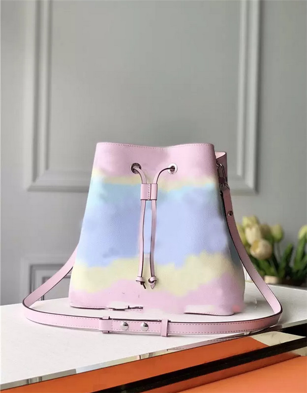 

Luxury Designer sunset bag Classic latest color women Shoulder bags chain handbag Toothpick pattern leather womens Cross body handbags H0540