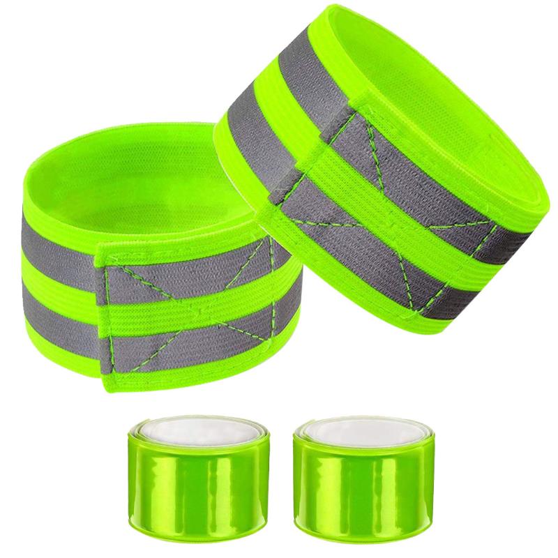 

Elbow & Knee Pads Belts For Lifting Night Belt Running Cycling Outdoor Sports Strap Armband Reflective SportsElbow, Yellow