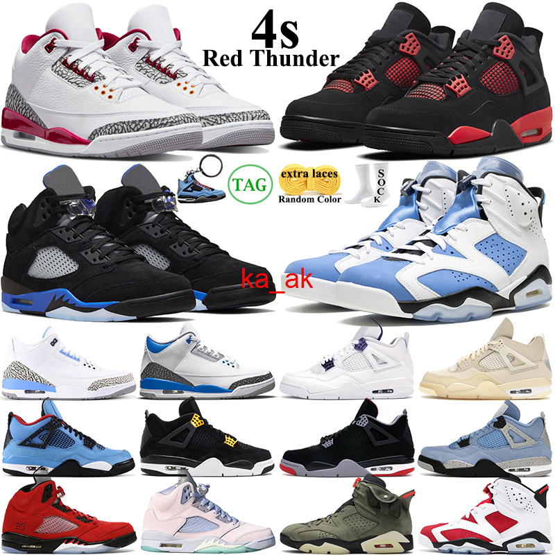 

men women basketball shoes boots 4s Cardinal Red Thunder Sail University Racer Blue 5s 6s UNC White Oreo Black Cat 4 Bred Patent Hyper Royal Dark, #29