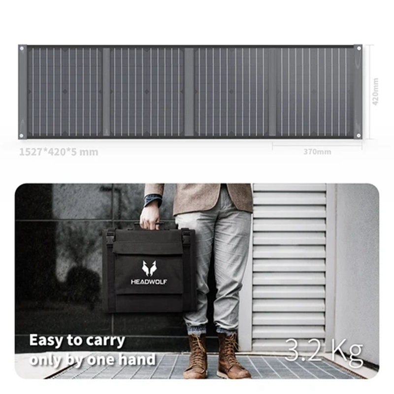 

S100 100 WATT Batteries 18V Portable Solar Panel for Power Station