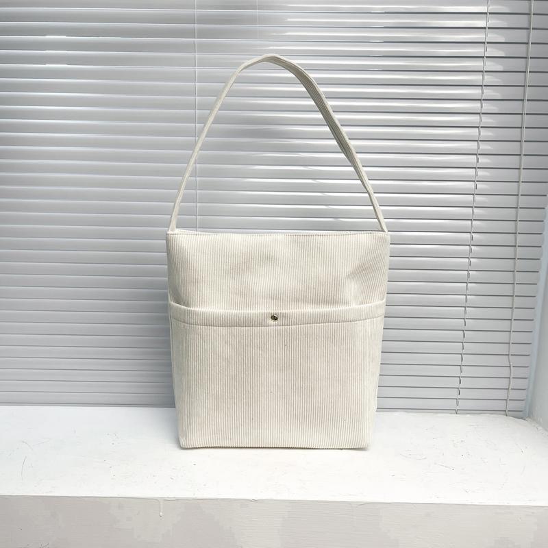 

Evening Bags Solid Color Corduroy Shoulder Bag Women Handbag Bolso Bandoler Womens Sac A Bandoulière Femme Woman Handtasche Sling, Beige