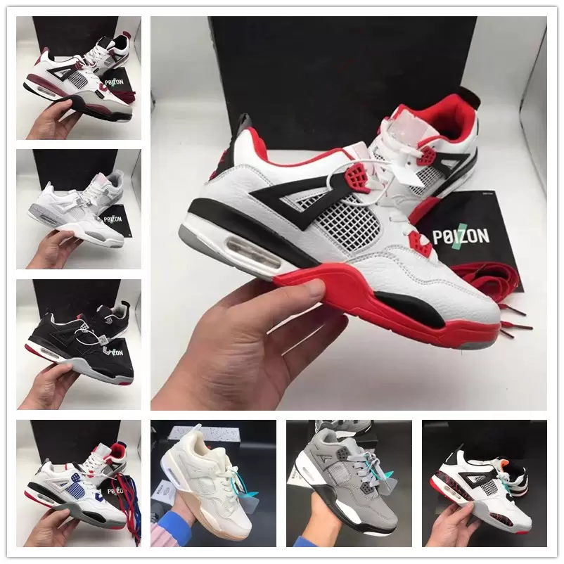 

Fashion 4s Skateboard Sports Shoes For Men Women Low Cut Lace-Up Casual Flats Comfortable Outdoor Non-Slip Male Female Sneakers 36-44