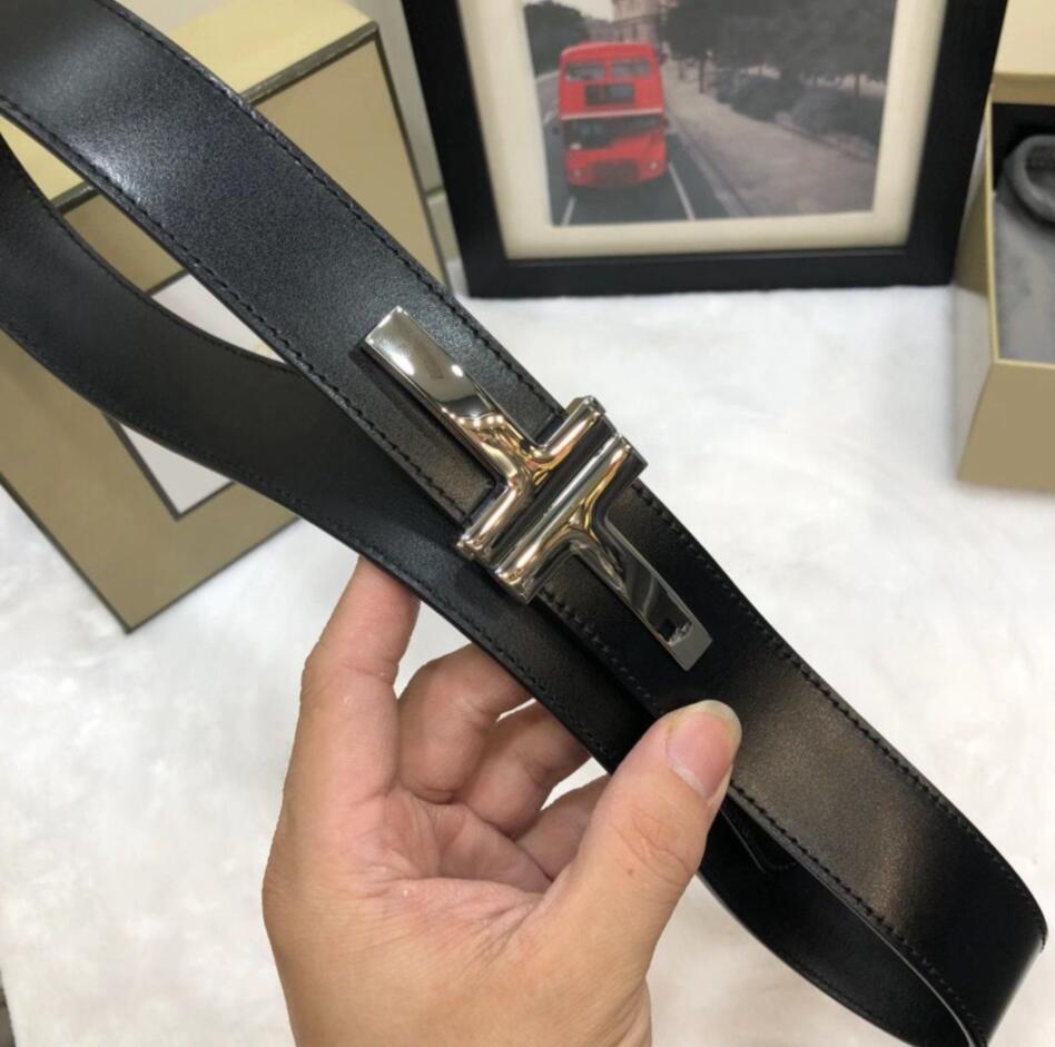 

Designer Belt Mens Clothing Accessories Business Belts Double T Buckle Womens High Quality Genuine Leather Waistband With Original Box Dust bag, Silver