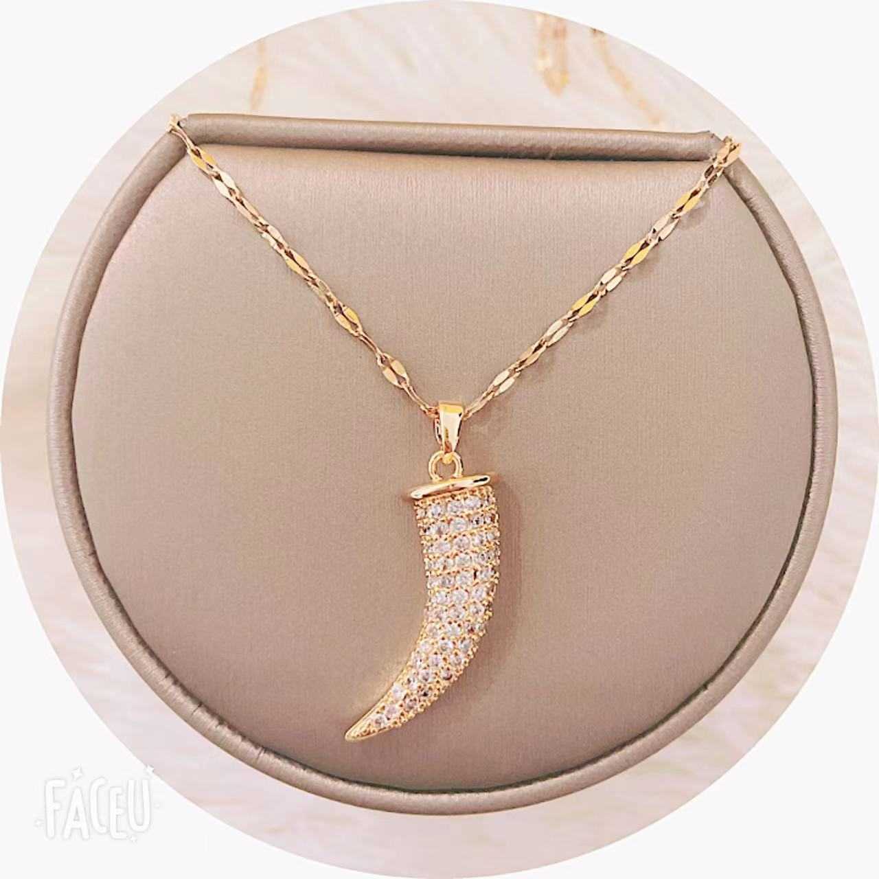 925 Sterling Silver Necklace Woman Turtle Pendants Tungsten Feather Diamond Jewelry Stone Linked Heart-image-748932448