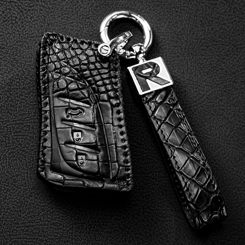 

For LEXUS es200 rx300 nx200 ux260h LX Real Crocodile Leather Key Bag Protective Case Key Case For Car