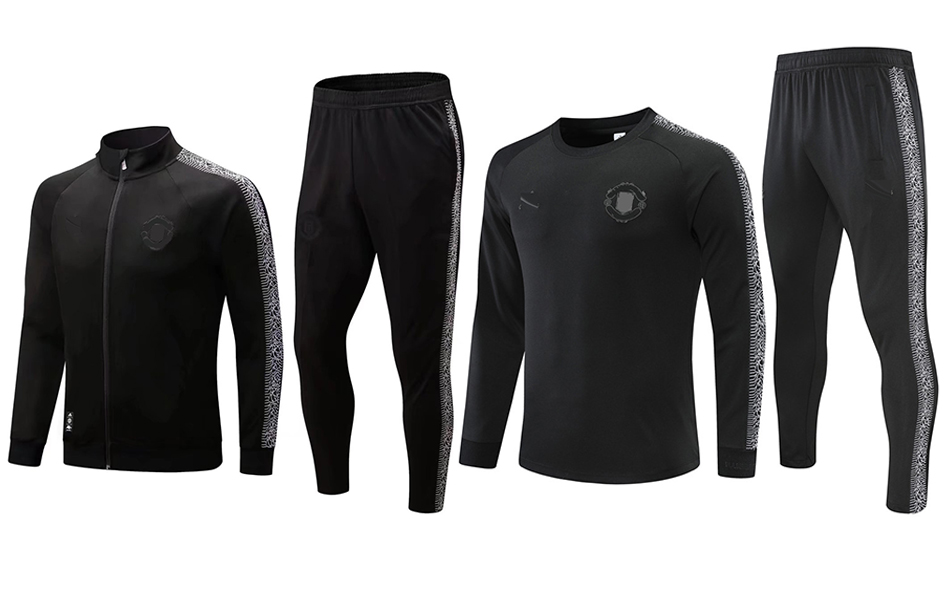 

22-23 MAN UTD Soccer Men's Tracksuits LOGO embroidery soccer Training clothing outdoor jogging shirt, No 2